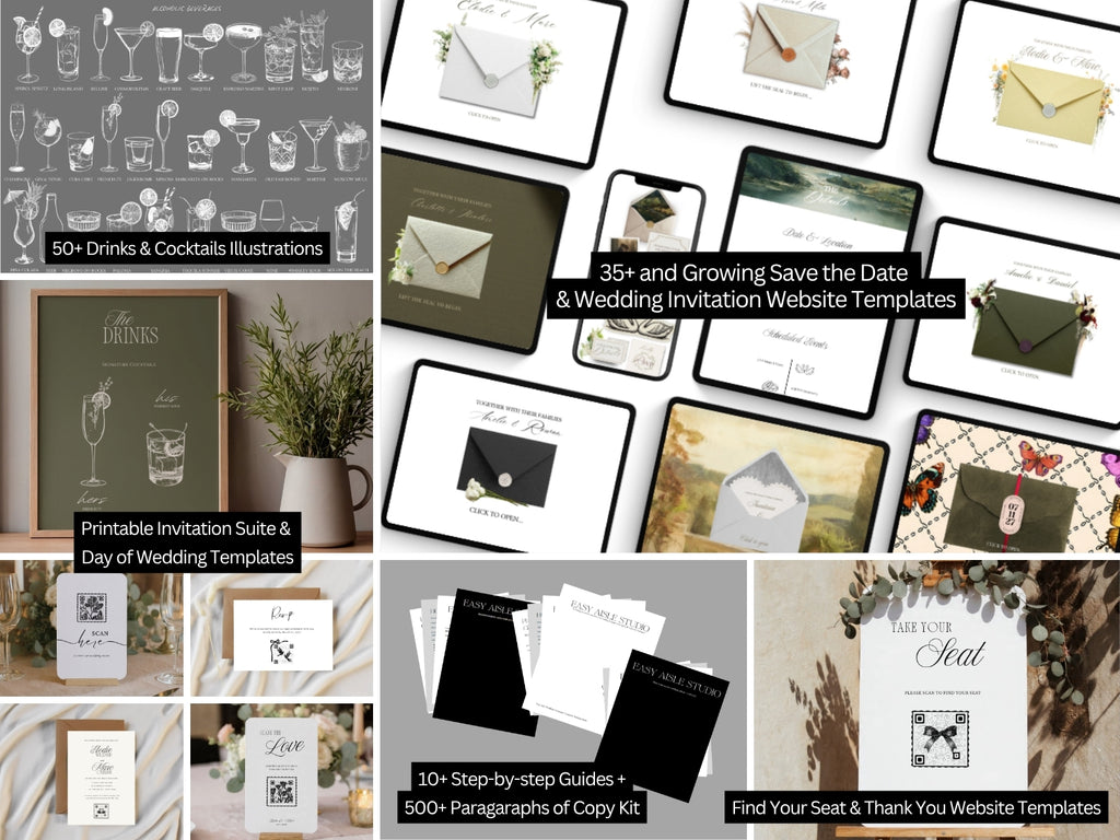 The All-Access Wedding Suite — the five phase journey