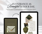 An entrance as beautiful as your day — Old Money wedding website