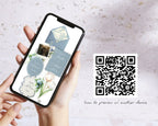 Scan the QR code to preview the Dusty Blue French Toile website on another device