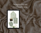 Designed by me, finished by you — Dusty Sage & Ivory wedding website