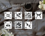 Gift 2: seven custom QR code illustrations included