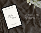 Designed by me, finished by you — fully editable