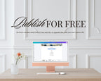 Publish your wedding website for free