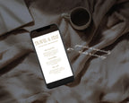 Mountain Ranch Wedding Website Template