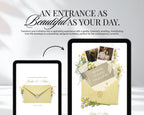 Butter Yellow Save the Date Website Template