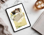 Butter Yellow Save the Date Website Template
