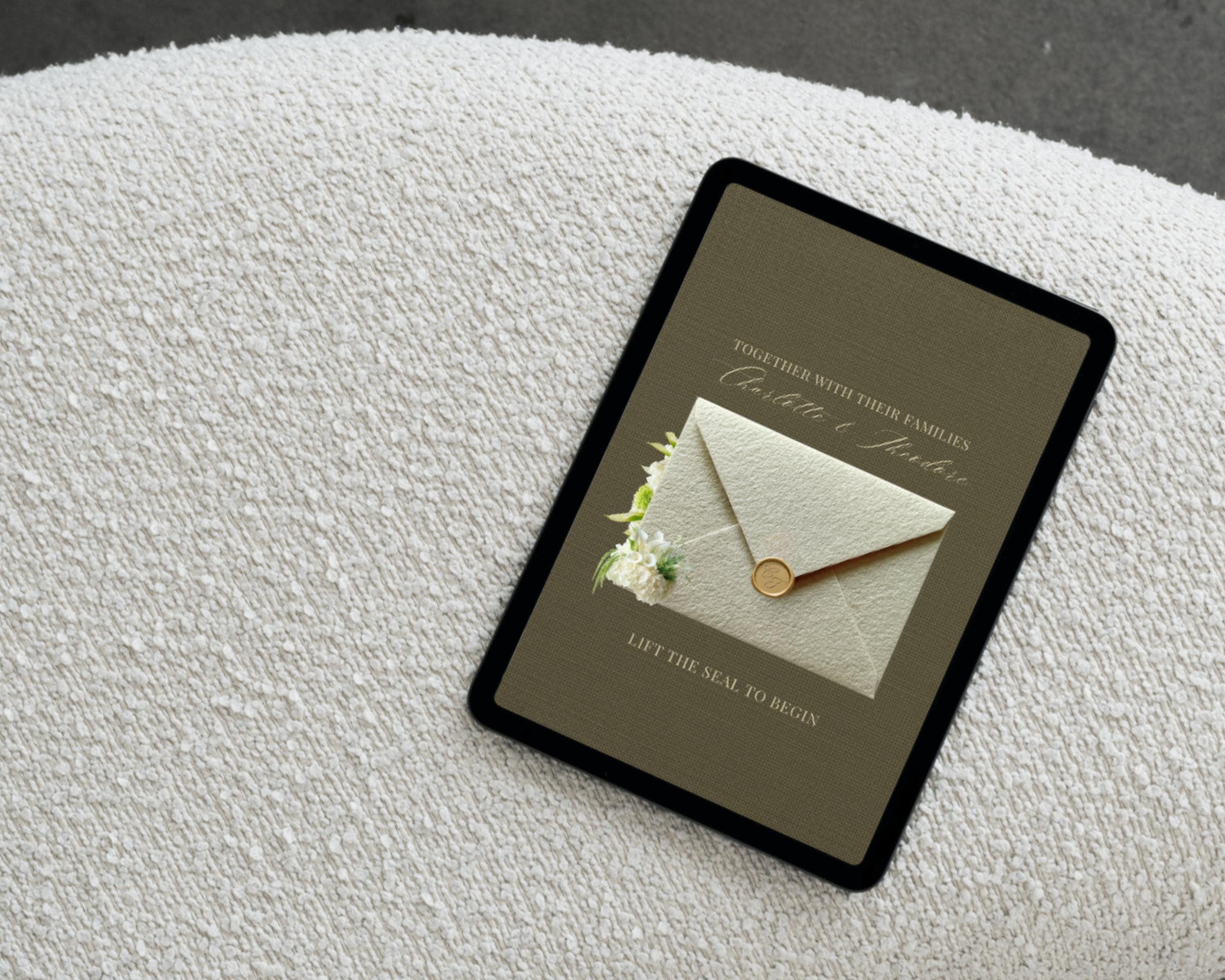 Old Money Save the Date Website Template