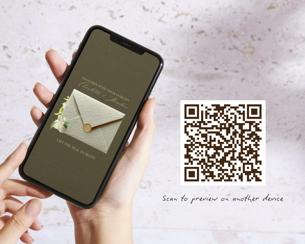 Old Money Save the Date Website Template
