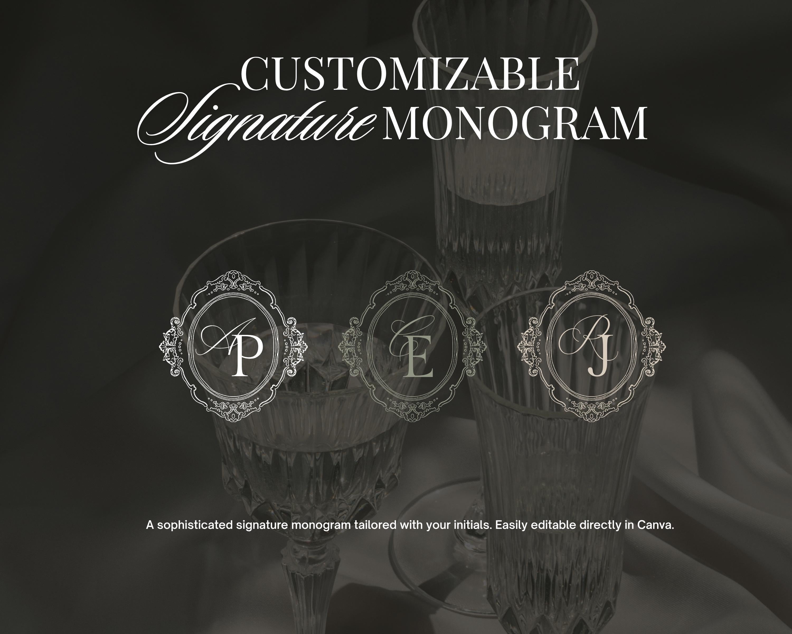 Old Money Olive Green Wedding Website Template