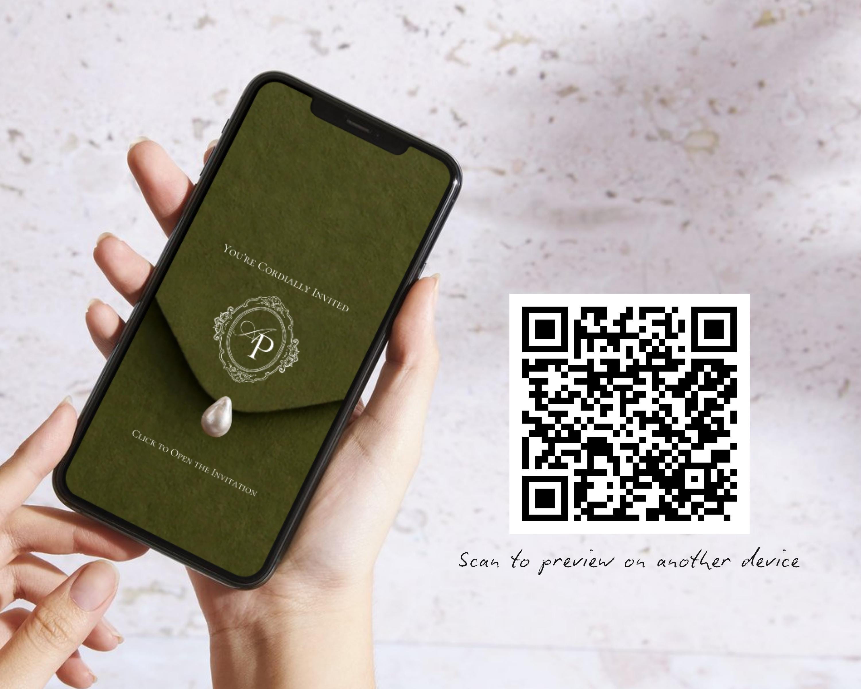 Old Money Olive Green Wedding Website Template