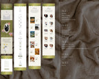 Wildflower Wedding Website Template