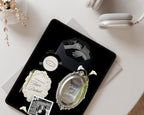 Old Money Black and White Wedding Website Template