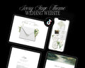 Ivory & Sage Wedding Website Template