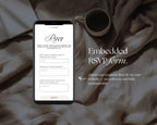 Emerald Coast Save the Date Website Template