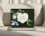 Olive and Lace Save the Date Website Template