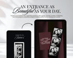 Photo Booth Wedding Website Template