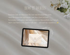 Stained Glass Save the Date Website Template