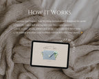 Dusty Blue Save-the-Date Website Template