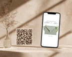 Dusty Sage & Ivory Save the Date Website Template