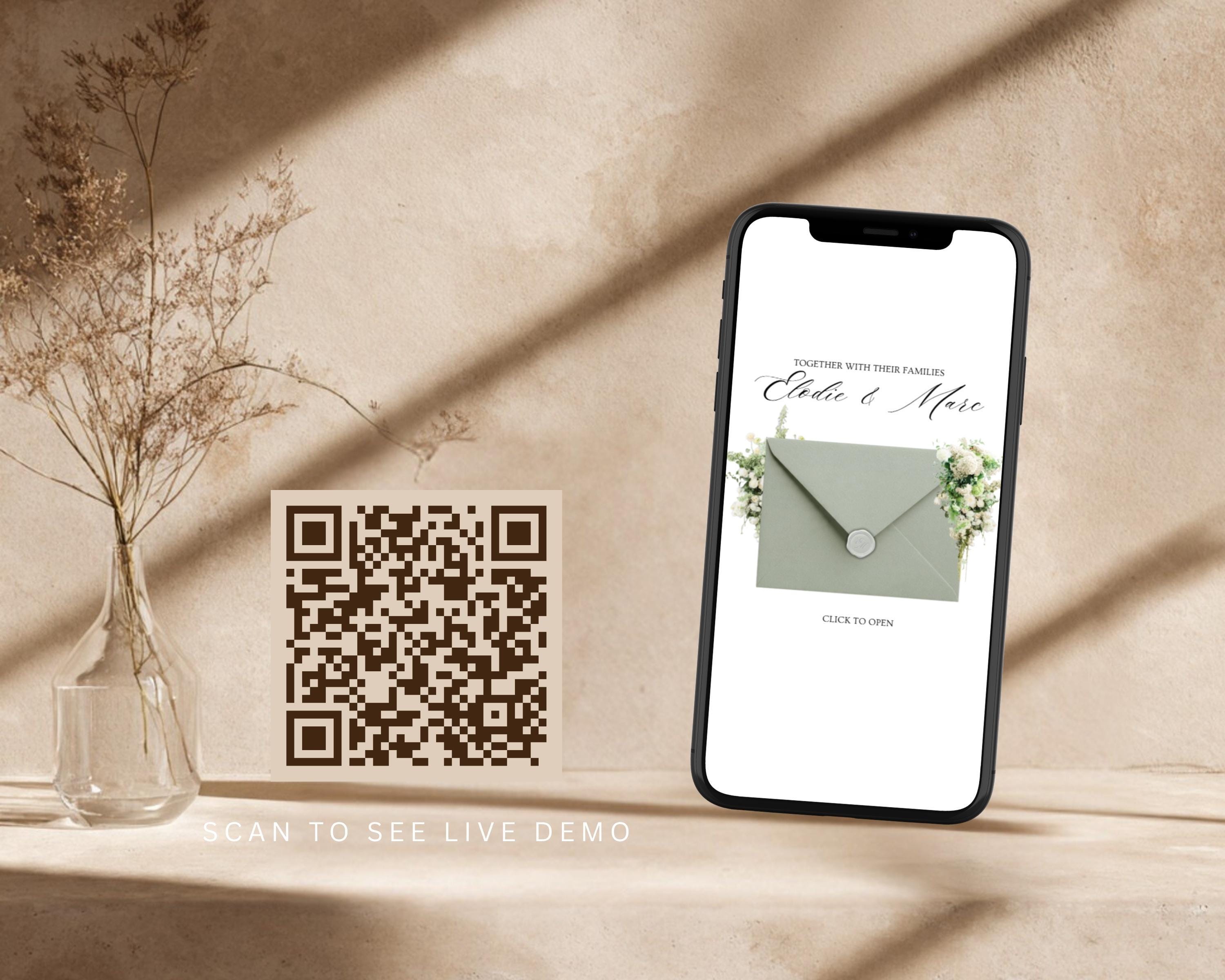Dusty Sage & Ivory Save the Date Website Template