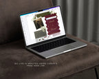 Burgundy & Olive Wedding Website Template