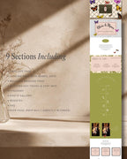 Maison Papillon Wedding Website Template