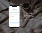 Amalfi Coast Save the Date Website Template