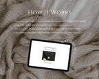 Fifth Avenue Black & White Save the Date Website Template