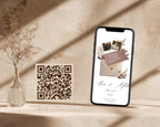 Boho Terracotta Save the Date Website Template