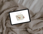 Boho Terracotta Save the Date Website Template