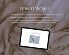 Playful Prestige (Blue Lavender Orange) Wedding Website Template