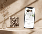 Ivory & Sage Save the Date Website Template