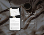 Mountain Ranch Wedding Website Template