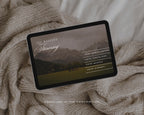 Mountain Ranch Wedding Website Template