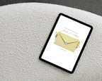 Butter Yellow Save the Date Website Template