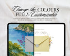 Butter Yellow Save the Date Website Template