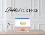 Butter Yellow Save the Date Website Template