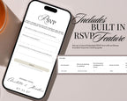 Old Money Save the Date Website Template