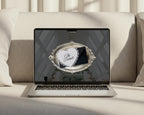 Old Money Black and White Wedding Website Template