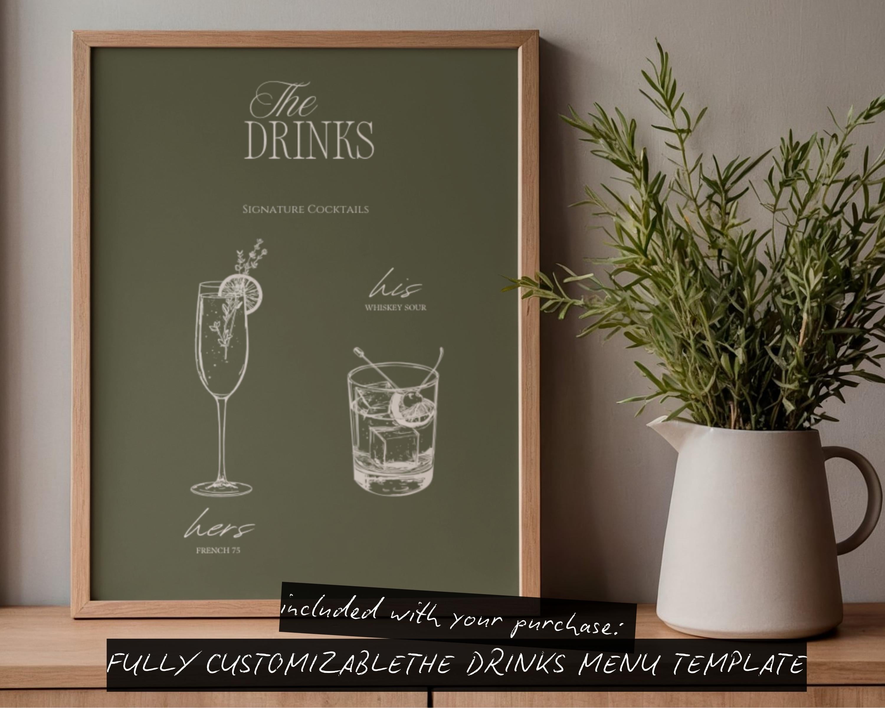 50 Hand-Drawn Drink Illustrations