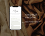 Boho Terracotta Wedding Website Template