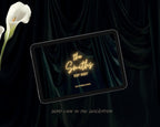 Art Deco Wedding Website Template
