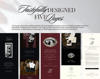Photo Booth Wedding Website Template