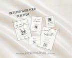 Vintage Wedding Newspaper Program Template
