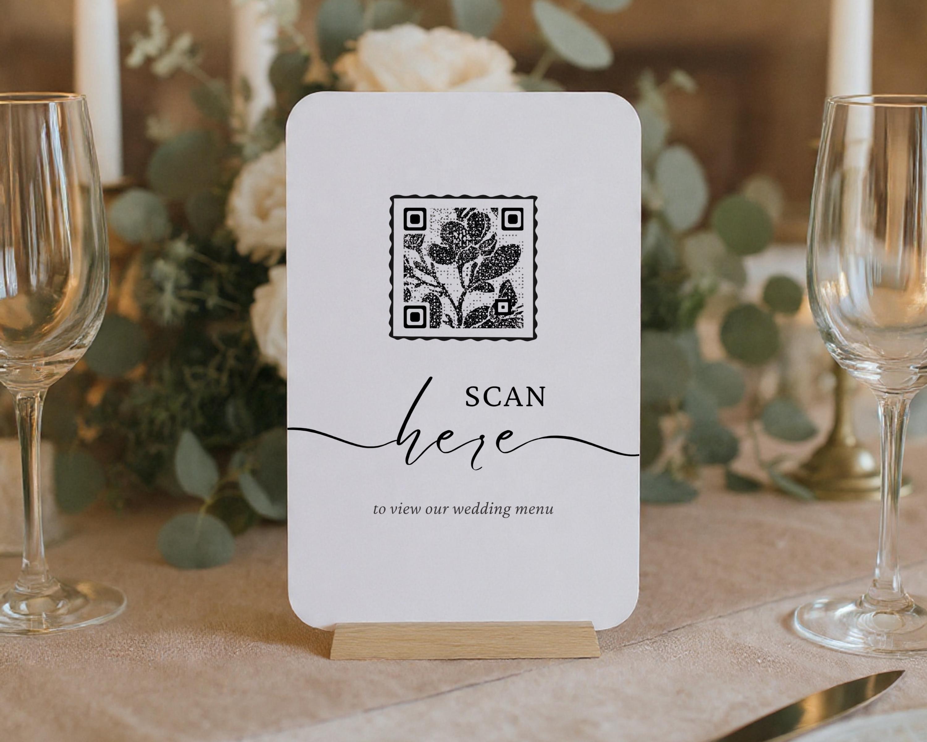 Vintage Wedding Newspaper Program Template