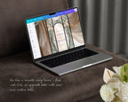 Stained Glass Save the Date Website Template