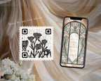 Stained Glass Save the Date Website Template