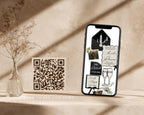 Fifth Avenue Black & White Wedding Website Template
