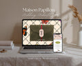 Maison Papillon Wedding Website Template