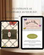 Maison Papillon Wedding Website Template